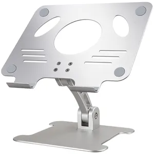 Atacado laptop mesa portátil ergonômico ângulo ajustável-Suporte de mesa dobrável de alumínio, ângulo ergonômico ajustável