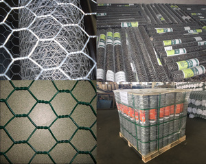 Nhà Máy Giá 1/2 "lục giác dây mạ kẽm hàng rào <span class=keywords><strong>Net</strong></span> đôi Xoắn gà dây lưới CuộN - Product Image 6