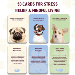การ์ดสร้างแรงบันดาลใจและสร้างแรงบันดาลใจที่อ่อนโยนทุกวัน50ใบสำหรับคนรักสุนัขคำยืนยันในเชิงบวกที่ยกระดับและพิสูจน์แล้ว - Product Image 5