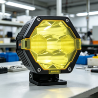 Barra de Luz LED de 70w, Doble Color, 6000k, Luz de Trabajo, Estroboscópica, para Auto, Luz Antiniebla, Todoterreno