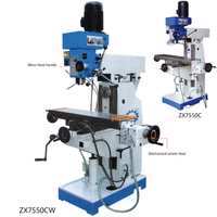 XK7113A Metalen Werkende Mini Cnc Mill Machine Voor Onderwijs En Opleiding