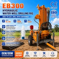 Machine de forage aquatique et aérienne 300M – Rig de forage efficace pour puits d'eau dans les formations rocheuses et les sols durs