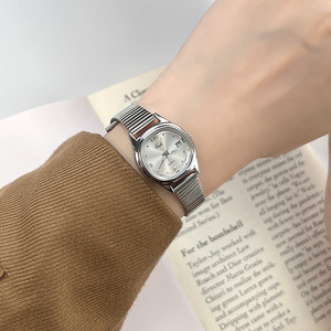 Reloj de pulsera de cuarzo para mujer, de alta gama, compacto, exquisito, lujoso, de alto valor estético, resistente al agua - Product Image 3