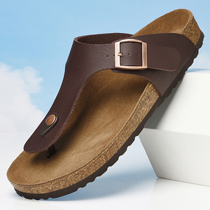 Men's Women's <b>Flip</b> <b>Flops</b> Sandals Zoris <b>Slippers</b> Outdoor Walking Hiking Beach Shoes Sport Microfiber Leather Hasp Buckle Low-top - Product Image 5