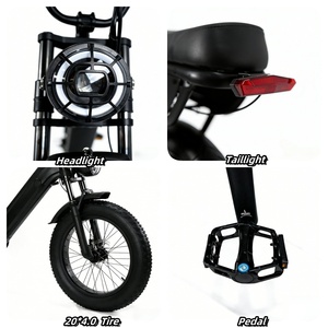 Nouveau vélo électrique à pneus larges en acier, moteur 48V 500W, batterie 20Ah, autonomie 210 km, freins à disque hydrauliques, Shimano 7 vitesses, charge 120 kg, <span class=keywords><strong>neige</strong></span> - Product Image 5