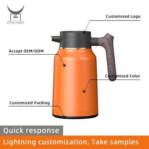 316 acier inoxydable isolé sous vide Pot grande capacité ménage bureau salle Pot bouilloire thermique tasse bouteille d'eau Thermos - Product Image 2