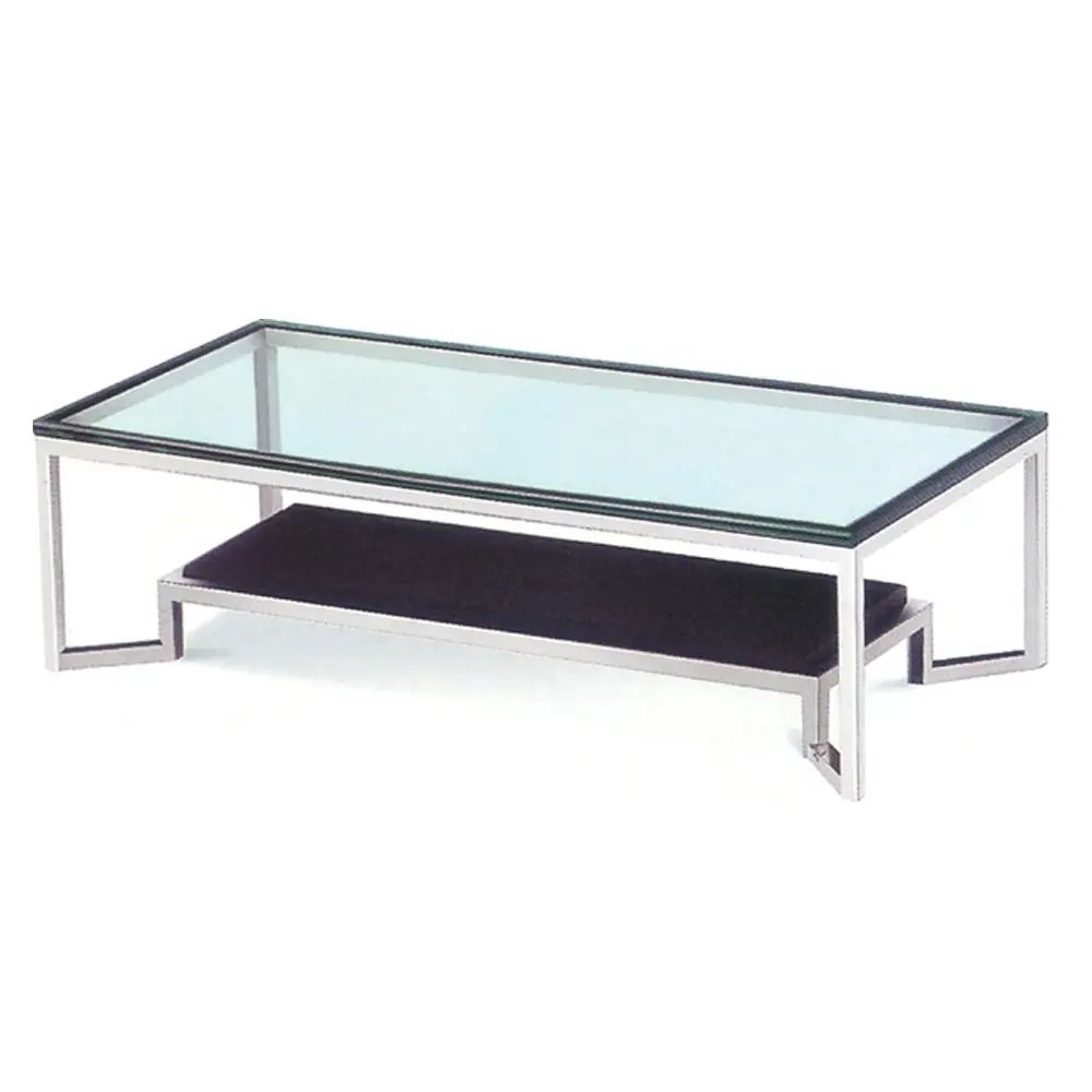 Fábrica moderna venda direta barata simples tabela de vidro superior escritório/chá/café mesa pernas de metal certificação