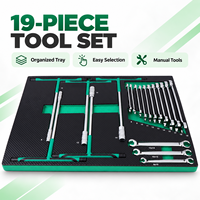 Kit d'outils à main étanche personnalisé en acier au chrome-vanadium, ensemble combiné pour la réparation automobile, le garage et la maison, pour les acheteurs en gros