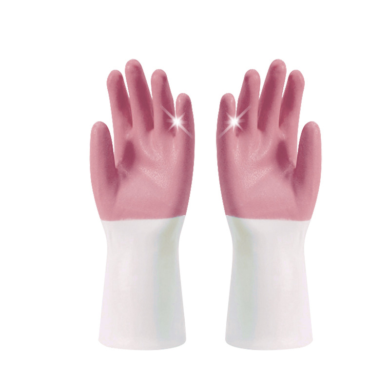Rose et blanc 1 paire