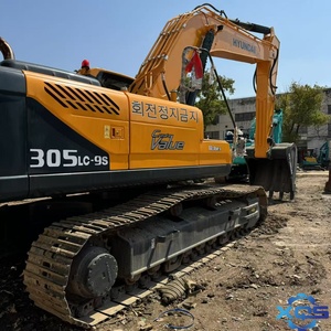 รถขุดไฮดรอลิก Hyundai 305LC-9S ขนาด 15 ตัน บุ้งกี๋ขุด 0.32 ลบ.ม. รถจักรกลหนักมือสอง - Product Image 1