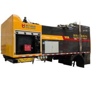 Ensemble supérieur de véhicule d'entretien routier pour le recyclage de l'asphalte et la finition de la chaussée |   Châssis adaptable, conception personnalisée - Product Image 1