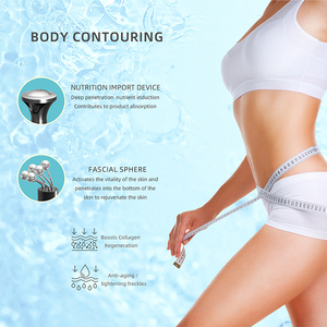 เครื่องดูแลผิวหน้าแบบพกพา 10 in 1 รุ่นใหม่ล่าสุด สำหรับการผลัดเซลล์ผิวด้วยน้ำ  แบบมัลติฟังก์ชั่น  วัสดุพลาสติก - Product Image 4
