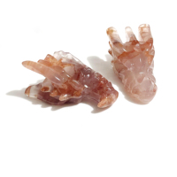En gros En Vrac Cristal Naturel Sculpture Feu Quartz Tête De Dragon Pour Souvenirs Cadeau