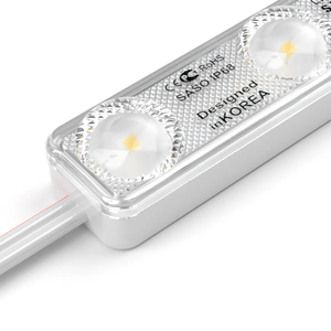 Sáng cao SMD 2835 Hàn Quốc tiêm mô-đun 24V 160 độ 3 đèn <span class=keywords><strong>LED</strong></span> <span class=keywords><strong>LED</strong></span> ánh sáng DC12V 1.2 wát <span class=keywords><strong>LED</strong></span> mô-đun ngoài trời không thấm nước IP65 - Product Image 3