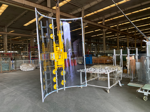 Awovolift Elevador de Vidrio Curvo de arco hidráulico Elevación al vacío para vidrio de arco con diferentes formas y peso 2-5 toneladas CE - Product Image 6