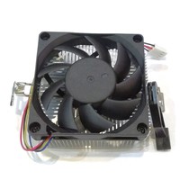 Pendingin CPU AMD Heat Sink Fin, Plat Lampu LED Dasar Datar Besar, Pendingin Udara Kipas Radiator untuk AM2 AM2+ AM3 AM3+ FM1 FM2