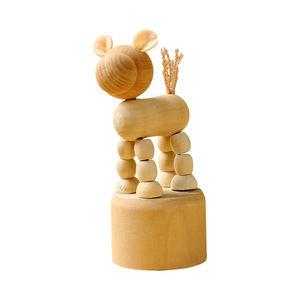 Adornos de madera para manualidades de Mystic Arts, decoraciones de marionetas móviles para el hogar, oficina, escritorio, manualidades, accesorios de fotografía - Product Image 5