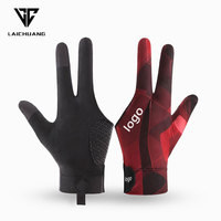 Gants de billard professionnels en polyester élastique, design 3 doigts, antidérapants, respirants, pour le snooker, le billard américain, les tournois et l'entraînement