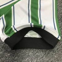 Vente en gros Design rétro personnalisé Maillot de football à rayures sublimées Maillot de football