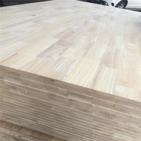 Panneau stratifié en bois de caoutchouc durable FJLB B Face, jointé par osmose, grain uniforme, 1220x2440mm, F4 Star