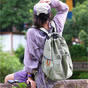 Factory Direct Oxford Zipper Badminton Tennis Bag Large Capacity Men's Women's Yoga Paddles Storage Bags <b>Backpack</b> - Product Image 5