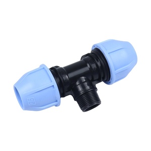 Système d'irrigation PN10 Raccord de compression en PP pour l'alimentation en eau Raccords de tuyauterie en HDPE de marque Irriplast <span class=keywords><strong>Selle</strong></span> de serrage de vanne à bille - Product Image 5