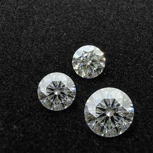 Diamantes Sueltos Sintéticos Cultivados en Laboratorio, Corte Brillante Redondo, Color D, Claridad VVS-VS, para Joyería - Product Image 4