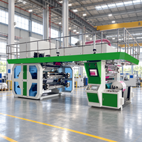 Machine d'impression flexographique CI haute vitesse 4/6 couleurs pour sacs tissés en PP, idéale pour l'emballage du riz, des engrais, des aliments pour animaux et du ciment – Vente directe usine