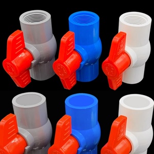 Robinet à bille bidirectionnel écologique et durable de 40 mm pour le contrôle de l'irrigation de jardin, coupe-circuit pour tuyau d'eau en PVC - Product Image 5