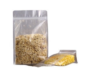 8 lato Trasparente Stand Up PET VMPET PE Materiale Trasparente Borse Otto Lati di Tenuta di Plastica di Imballaggio Flessibile - Product Image 3