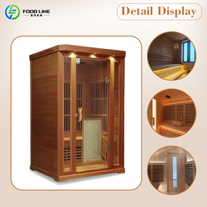 Salle <span class=keywords><strong>de</strong></span> sauna finlandaise traditionnelle équipée <span class=keywords><strong>d</strong></span>'<span class=keywords><strong>un</strong></span> poêle <span class=keywords><strong>à</strong></span> <span class=keywords><strong>bois</strong></span> fiable - Product Image 4