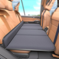 Siège arrière Matelas pliant Coussin de couchage arrière Lit de voyage en voiture à planche dure non gonflable