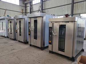 Four Rotatif Industriel <span class=keywords><strong>de</strong></span> Boulangerie, Électrique ou à Gaz, pour 128 Plateaux – Prix Usine – Équipement <span class=keywords><strong>de</strong></span> Cuisson pour <span class=keywords><strong>Pain</strong></span>, Pizza et Croissants - Product Image 3