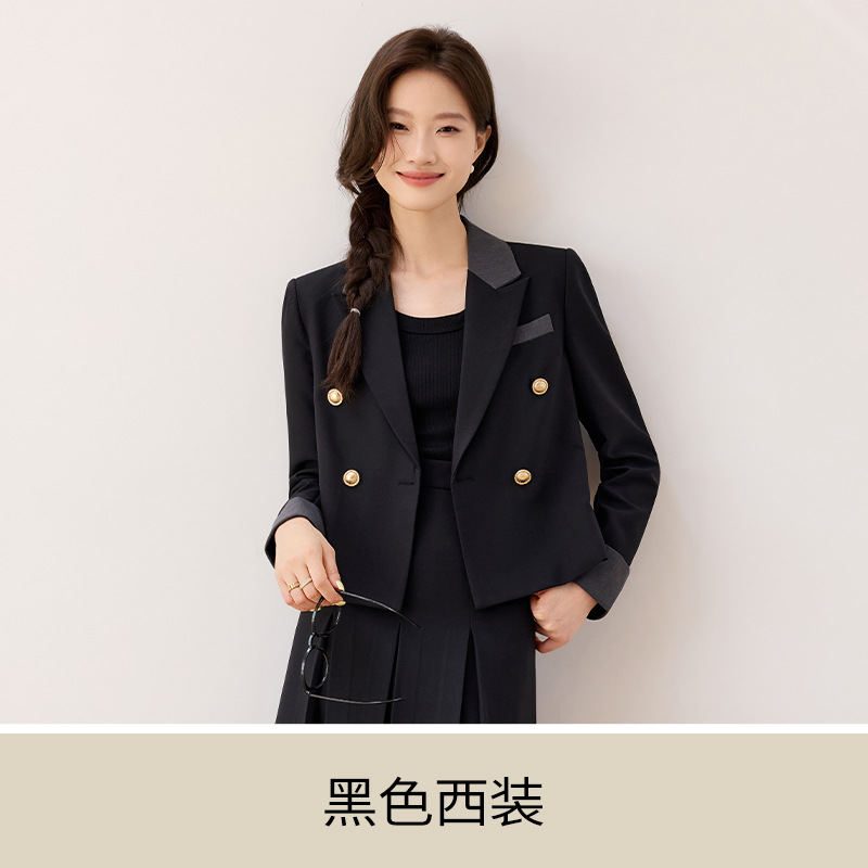 black suit