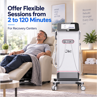 Système Olive New Smart IHHT Hypoxie-Hyperoxie avec ajustement à 1 % pour l'entraînement intermittent hypoxie-hyperoxie pour la remise en forme