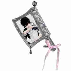 Acrylic phim hoạt hình chủ thẻ 3-Lớp Anime ảnh khung bảo vệ Kawaii Mặt dây chuyền lưu trữ Ribbon Bow <span class=keywords><strong>Keychain</strong></span> cho quà tặng bạn cùng lớp - Product Image 3