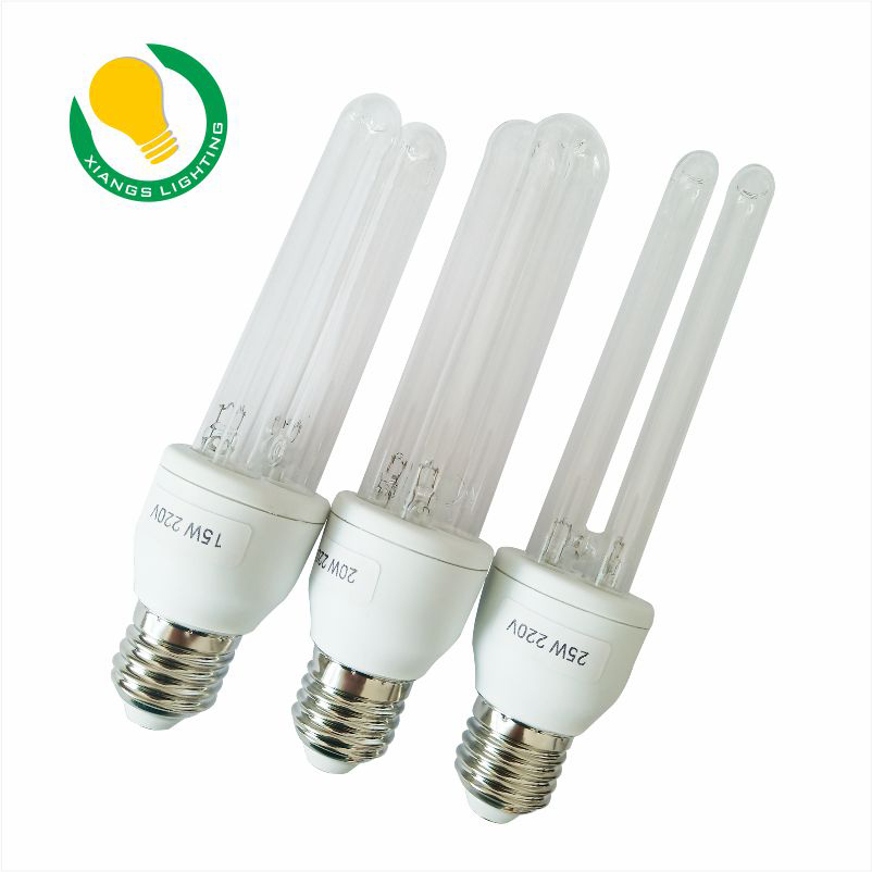 254нм/183нм UVC лампа CFL лампа стерилизатор Свет бактерицидные лампы 25 Вт 20 Вт 15 Вт E27 220 в 110 В