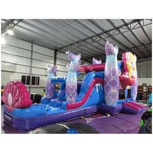 Castillo Inflable Acuático de Sirena para <span class=keywords><strong>Alquiler</strong></span> en Fiestas y Negocios Mayoristas - Product Image 6