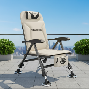 Chaise <span class=keywords><strong>de</strong></span> camping portable Alocs pour la plage, légère et pliable, idéale pour la randonnée, le camping, la pêche à la carpe - Product Image 1