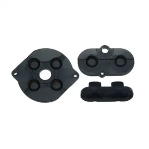 Boutons conducteurs en caoutchouc colorés A-B D-Pad pour Game Boy, clavier en silicone Start Select pour pièces de réparation <span class=keywords><strong>GB</strong></span> - Product Image 3