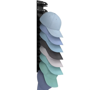 LM LM25160 Multifunction <b>Hat</b> Organizer Rack for Space-Saving Baseball <b>Hat</b> Storage & <b>Display</b> - Product Image 1