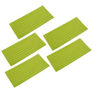Juego de 5 pegatinas reflectantes para <span class=keywords><strong>bicicleta</strong></span> de montaña, resistentes a altas temperaturas, franjas para llantas de <span class=keywords><strong>bicicleta</strong></span>, color amarillo - Product Image 5