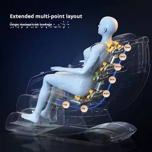 Riway Luxuriöser Ganzkörper-Knetmassagesessel mit Liegefunktion, Zero-Gravity und Luftdruckmassage - Product Image 4