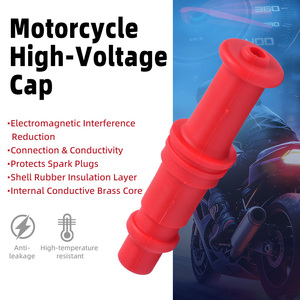 Capuchon de bougie d'allumage haute tension pour moto Honda pour Polaris Hawkeye 2x4 <span class=keywords><strong>Magnum</strong></span> 425 <span class=keywords><strong>Magnum</strong></span> 4X4 <span class=keywords><strong>Magnum</strong></span> 500 Ranger 500 400 - Product Image 4