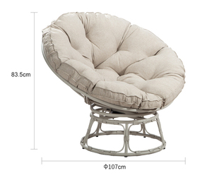 Cesta colgante creativa, columpio, Nido de Pájaro, cojín para asiento, silla para una sola persona al aire libre, impermeable, a prueba de sol, silla de <span class=keywords><strong>radar</strong></span> gruesa - Product Image 2