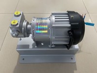 Pompe à palette de transfert de liquides GPL haute pression à moteur CC 60V