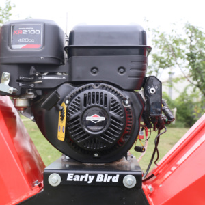 Prezzo all'ingrosso 15hp silvicoltura cippatore parti CS1200 trituratore per rami con 420cc componenti del nucleo del motore per Chipper legno - Product Image 6