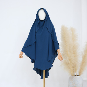 L-216 Turbante Turco Traspirante Best Seller in Medio Oriente, Hijab Islamico Monocolore Extra Lungo, Khimar da <span class=keywords><strong>Preghiera</strong></span> per Donne - Product Image 4