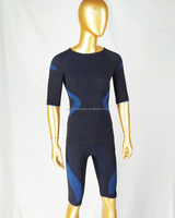 Combinaison d'entraînement Miha Bodytec, combinaison d'électrostimulation musculaire, technologie d'électrodes, exercice EMS, combinaison de fitness