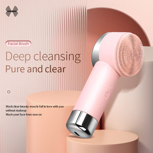 <b>Cleansing</b> <b>Brush</b>, Rechargeable Face Scrub <b>Brush</b> for Men & Women, <b>Cleansing</b>, Exfoliating and Massaging, Electric Face Wash <b>Brush</b> - Product Image 1